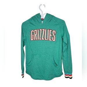 Mitchell & Ness Memphis Grizzlies Youth Hoodie M 10/12 NBA Basketball Fan Shirt